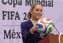 Sheinbaum: “La Copa Mundial 2026 será la oportunidad de mostrar al mundo un pueblo empoderado” Foto: Claudia sheinbaum Pardo.