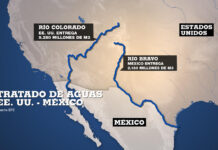 Trump amenaza con imponer aranceles a México por deuda en el tratado de aguas bilateral