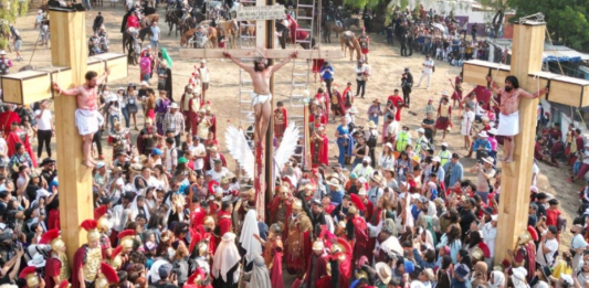 La Pasión de Cristo en Iztapalapa: por qué la Unesco la elevó a patrimonio cultural de la humanidad Foto: REDES