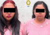 Detienen en Iztapalapa a dos presuntas integrantes de la célula delictiva Los Pepes Foto: SSC