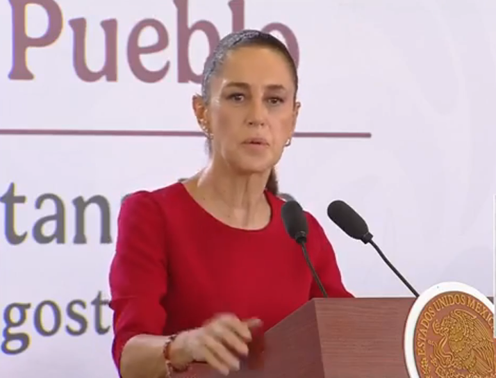Foto: Mañanera del pueblo 15 agosto 2025