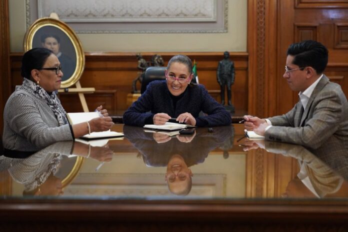 Foto: cuenta X @Claudiashein