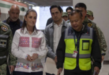 Sheinbaum anuncia apoyos económicos a victimas por descarrilamiento del Tren Interoceánico Foto: REDES