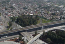 Activan sistema con ponchallantas para frenar evasión de peaje en Viaducto Elevado y la Autopista Urbana Norte Foto: REDES