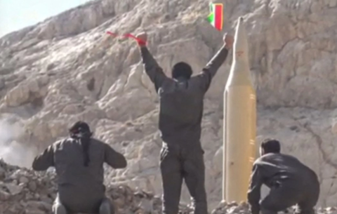 captura de vídeo, extraída de un material distribuido por la Guardia Revolucionaria Iraní (CGRI) el 21 de marzo de 2026