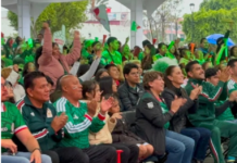 Sheinbaum alienta a la Selección Mexicana y asegura que el país demostró ser el mejor anfitrión Foto: La Jornada