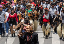 Realizan Mega Calenda en la Ciudad de México