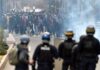 La Policía de París declara las protestas estudiantiles «fuera de control»